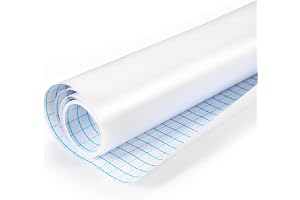 BESTOOL Whiteboard pappersdekalrulle, 43 x 300 cm, självhäftande, torkbar pappersfolie, krittavla tapet för hem, kontor, skol
