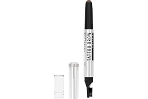 Maybelline New York, Stick de cejas, Efecto laminado, Fórmula en cera, resultado natural, Tattoo Brow Lift Stick, Tono 03 Medium Brown