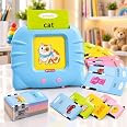Storio Montessori Talking Flash Cards for Kids 2-5 Years | Rechargeable Educational Learning Toy for Toddlers | Cognitive Lan