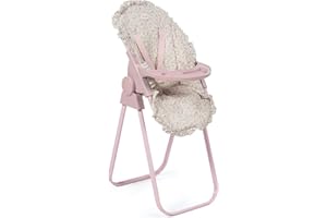 La Nina 65070 krzesełko do karmienia taca fioletowa (27 x 61 x 35 cm) krzesełko dla lalek, kolorowe, único