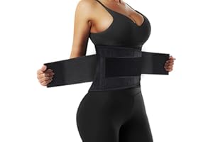 SYXUPAP Faja Reductora Mujer y Hombre - Fajas para Gimnasio de Neopreno, Cinturón Lumbar Abdominal para ​Fitness y Deporte