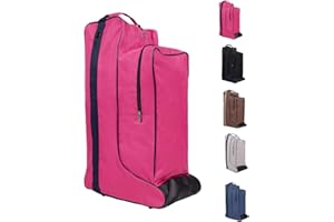 netproshop Wasserabweisende Stiefel- und Helmtasche ca. 60 x 40 x 22 cm für den Reitsport