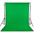 Boosty® 9x15FT Chroma Green Backdrop Green Screen Background Photo Light Studio Green Photography Background for VFX Editing | YouTube Video| FB Short Video | Instagram Reels (Green 9x15ft)