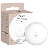 Aqara Flood Sensor T1, Requires AQARA HUB Zigbee 3.0 | Instant Flood Alerts, Compatible with Apple Home, Alexa and Google Hom