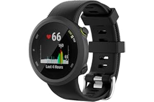INF Pasek kompatybilny z Garmin Forerunner 45/ 45S, zapasowy pasek do zegarka, silikonowy