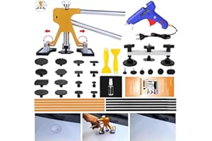 Manelord Car Ventouse Carrosserie et Debosselage Carrosserie, Auto Kit Debosselage sans Peinture Debosselage avec Marteau Carrossier