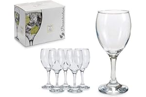 PASABAHCE Pasabache Imperial Glass Set, 340 ml, 6 pezzi, trasparente