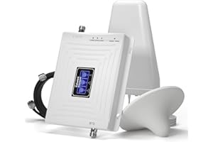 CONFIXPAND Amplificador Señal Movil LTE 4g 3g gsm Amplificador de Cobertura Movil 900/1800/2100MHz Banda 8/3/1,Repetidor Señal Movil Compatible con Movistar Orange Yoigo Vodafone