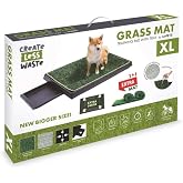 M-PETS GRASS MAT &Ccedil;İMLİ &Ccedil;EKME&Ccedil;ELİ K&Ouml;PEK TUVALETİ XL 50X76CM