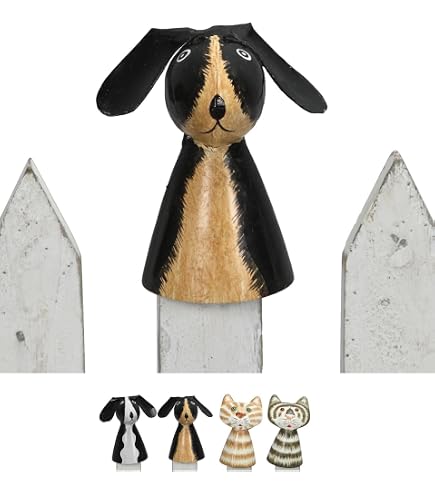 Exner Zaunhocker – Dekorative Metall-Figurine (12x10x24 Cm) In 6 Verschiedenen Motiven Wählbar