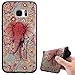 Produktbild Hülle für Samsung Galaxy S7 Edge,Handyhülle für Samsung Galaxy S7 Edge,Ultra Dünn Handyhülle,Leweiany 3D Kreativ Bunte Malerei Elefant Painted Matt Prägung Muster Ultra Dünn Soft TPU Silikon Gummi Schutzhülle Kratzfeste und Scratch-Resistant Handytasche Schutz Handy Hülle Case Rückseite Handy Tasche Premium Shell Slim Etui Schale Bumper Case für Samsung Galaxy S7 Edge Anti-Scratch Schutzhülle