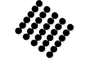 PYJLBX Fridge Magnets, 40pcs Strong Magnet Small Magnets Whiteboard Magnets Heavy Duty Mini Magnets Fridge Magnets for Adults Cute Round Magnets for Crafts, Whiteboard, Fridge, Notice Board (Black)