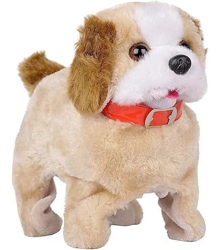 Niku Jumping, Barking and Walking Dog Puppy Soft Stuff Toy for