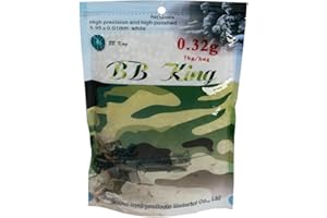 BB King Precision BBS 0.32g 3.125er Beutel weiß