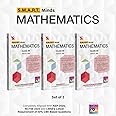S.M.A.R.T. Minds Mathematics Textbook for CBSE Class 12th Vol. 1, 2 & 3 (with Audio Visual Learning Resources) by Parijat Jain (IIT Delhi & IIM Ahmedabad)