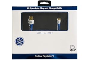 iMP Tech PS5 High Speed 4 Metre Play & Charge Cable (PS5)