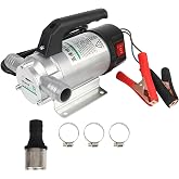 Car Vehicle Automobile Gasoline Diesel Oil Water Pump 12V Fuel Transfer Supply Transfer Pump 200W