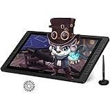 HUION Kamvas PRO 22 Tavolette Grafiche con Schermo, Monitor per Disegni Grafici con Schermo Antiriflesso Completamente Lamina