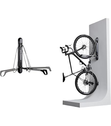 CyclingDeal Fahrradständer Für 4 Räder – Platzsparende Aufbewahrung Für MTB, Rennrad & Kinderfahrräder