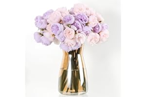 HYCKee Flower Glass Vases 20cm Large Modern Glass Vase Conical Crystal Vases for Centerpieces Table Home Decor Office Wedding Living Room(Amber)