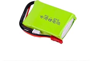 WYGUO 7.4V 1500mAh 2S Batteria di Ricambio per Telecomando Drone Flysky FS-GT5
