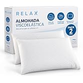Relax Memory Foam Pillow 70 cm Pack 2 &middot; Memory Foam Pillows 70 Pack 2 &middot; Memory Foam Medium-High Firmness &middot; Anti-mite Oeko-Tex