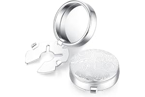 HONEY BEAR Cubre Botones Gemelos tallados con patrón retro de para camisas de hombres, para regalo de bodas