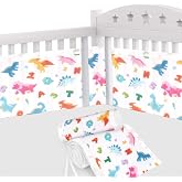Aolso Crib Protector, Crib Bumper for Babies, Mesh for Baby Crib, Suitable Crib Protector, Crib Protection Crib Cover, Breath