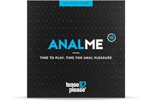 EASYGLIDE Juego Tease & Please AnalMe (10 idiomas) - Juegos para adultos de sexo anal con atributos incluidos - Juegos eróticos con juegos de rol para divertirse en el dormitorio de los adultos