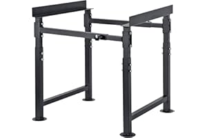 Neorexon Adjustable Metal Hive Stand, Sturdy Beehive Stand Adjustable Height 15” - 19” & Adjustable Width 14.5” - 24.5”, Easy to Assemble Bee Stand for Beekeeping