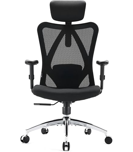 KULIK SYSTEM Sedia da ufficio esecutiva ergonomica - Sedia regolabile e confortevole con sistema di supporto lombare e spinale | Design brevettato | BUSINESS Vera pelle - Whisky