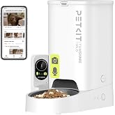 PETKIT Comedouro Automático para Gatos com Câmara, 1080P HG, Função AI, Dispensador de Comida para Gatos/Cães 3L, 2.4G WiFi,