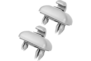 AYHYHLJZJ 2 Piezas Parasol Reemplazo Clip, Visera para Gancho para A3 A4, Soporte Parasol para Audi A1 A3 A4 A5 Q3 Q5 A7 B6 B7 B8 S4 S5, Accesorios de Coche Antideslumbrantes.