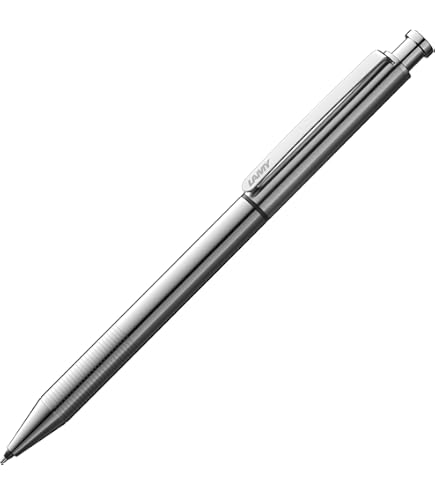 Lamy Logo Twin Pen Ballpoint Mechanical Pencil Brushed steel