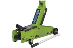 Sealey 1153Cxhv Trolley Jack 3Tonne Long Chassis Heavy-Duty Hi-Vis