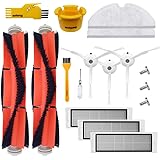 Accessoires Pour Xiaomi MI Robot Mijia Roborock S6 S50 S51 Pièces de rechange pour aspirateur Roborock 2 pack de brosses…