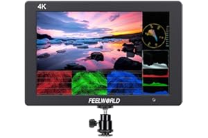 FEELWORLD T7 7 Inch IPS 4K HDMI Camera Field Monitor Video Assist Full HD 1920x1200 Solid Aluminum Housing DSLR Monitor with Peaking Focus False Colors