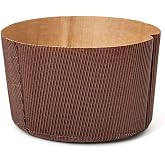 DECORA, 0320160 5 x Panettone Moulds of 1000 g, Rigid Paper of Pure Cellulose, Resistant to Temperatures of 200 &deg; C, Ideal fo