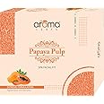 Aroma Leafs Papaya Facial Cream Pulp Spa Glow Radiance Lotion Tan Remover Control Kit Extreme Formulation Pigmentation Blemishes Improves Skin Completion for Women & Cream - 290GM