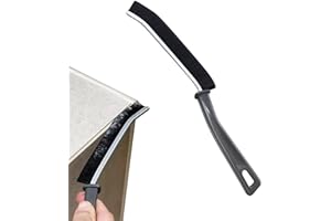 PRATVIDER spazzola per fessure, spazzola per pulizia fessure, spazzola per la pulizia delle fessure, spazzola per la pulizia delle fessure delle finestre, Cleaning Brush | Hard-bristled Crevice Gap Cleaning Bru