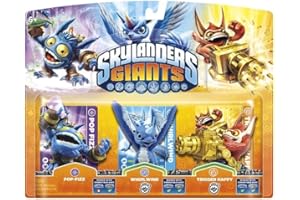 ACTIVISION Figurine Skylanders : Giants - Pop Fizz + Trigger Happy + Whirlwind