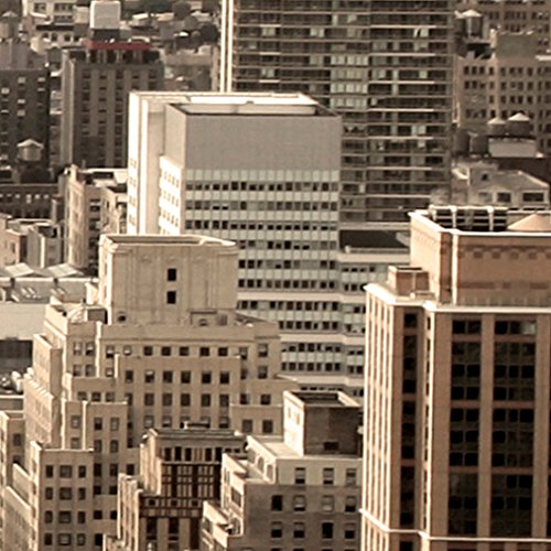 Fototapete New York Stadt City 400×280 cm XXL | KOMPLETT SET MIT KLEISTER – PREMIUM VLIES TAPETE – PROFI QUALITÄT (Keine Papiertapete, keine Blasenbildung) – Top moderne Wanddeko – Fototapete 3D Illusion – Riesen Wandbild – Top Design Tapete – Neue exklusvie Edition mit noch besser Druckauflösung – Deutsches Premium Vlies (Kein Import Vlies oder PVC), Schlafzimmer, Wohnzimmer, Kinderzimmer geeignet | Fototapeten Wandtapete FOB0235a84XL - 4