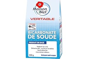 QIDUHUQI Maison Net Bicarbonate de Soude 500 g