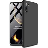 Microsonic Samsung Galaxy Note 10 i&ccedil;in Kılıf Double Dip 360 Protective Siyah [Galaxy Note 10 ile Uyumlu Kılıf - Siyah]