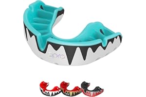 OPRO Platinum Level Mouth Guard, Adults and Kids, Featuring Revolutionary Fitting Technology for Boxing, Football, MMA, Martial Arts, Hockey, and All Contact Sports
