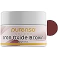 Purenso Select - Iron Oxide Brown Powder, 15g I For Cosmetic, Polyurethane Resin, Art Clay and Flooring
