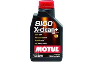 Olio motore Motul 8100 X-CLEAN+ 5W 30 LT. 1