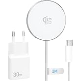 25W Wireless Charger for Magsafe + 30W USB C Charger Fast Charging | For iPhone 17 16 17e 16e 15 14 13 12 Pro Max Plus, Wirel