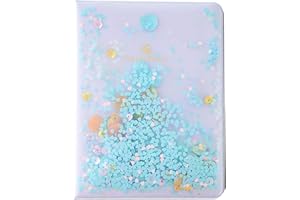 Amimy 64 Pockets Photo Album for Fujifilm Instax Mini 7s 8 8+ 9 25 50s 70 90, Polaroid Snap PIC-300, HP Sprocket, Kodak Mini 3-Inch Film with Colorful Stickers (Flash, Blue)