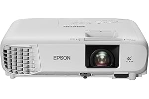 Epson EB-FH06 Videoproiettore Full HD 1080p 1920 x 1080, 16:9, contrasto 16.000:1, Tecnologia 3LCD, 3500 lumen, WI-FI/USB/VGA/HDMI, Lampada Lunga Durata, Altoparlante, Proiezione fino 332”